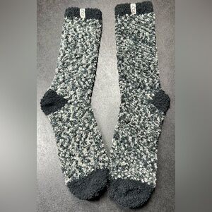 UGG Women's Cozy Chenille Sock, Black / Grey, O/S